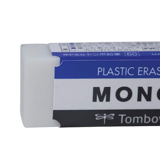 Tombow Mono Medium White Erasers, 3ct.